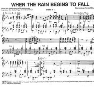 And when the rain begins to fall
